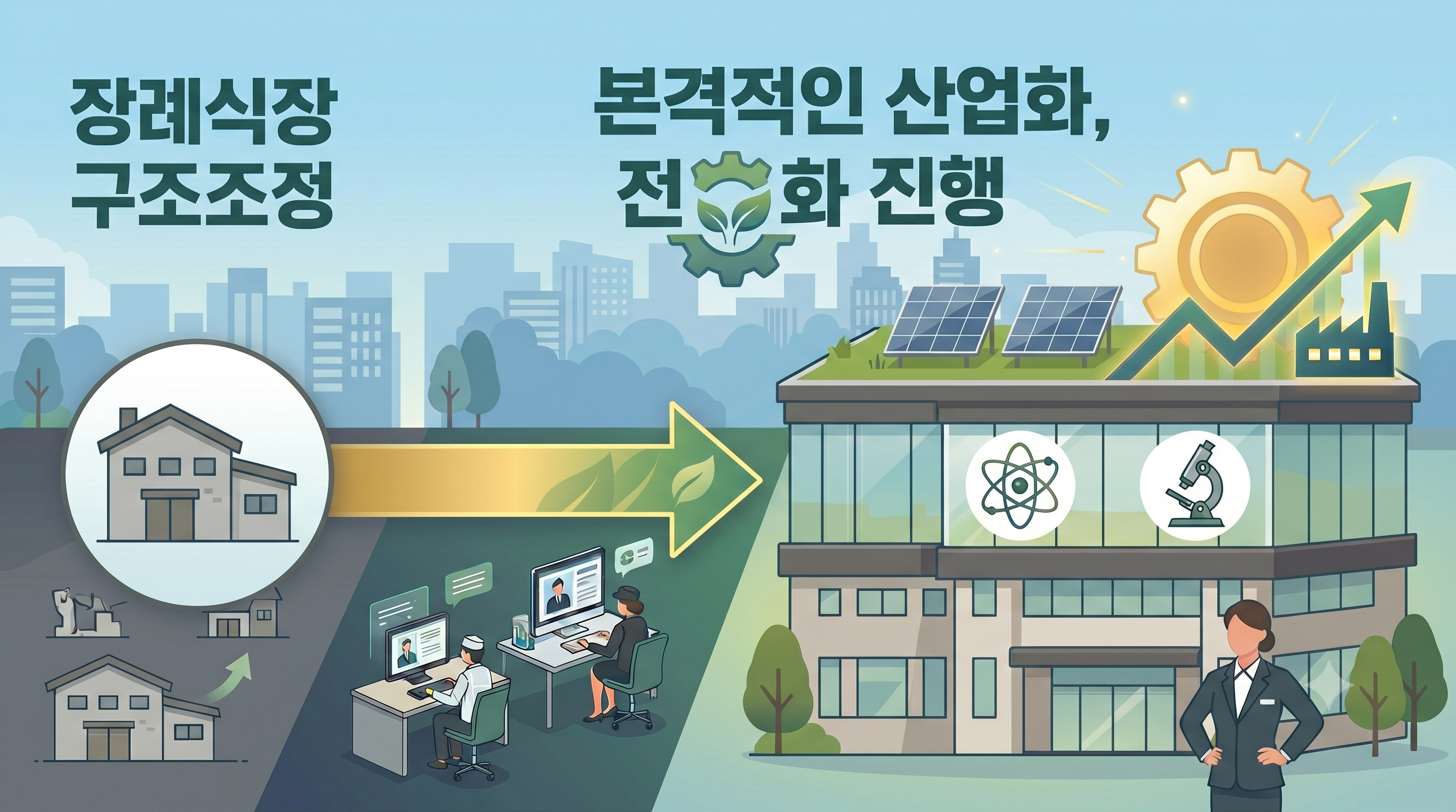 국내 장례식장 시장, 구조조정 진입....산업화, 고도화 예상