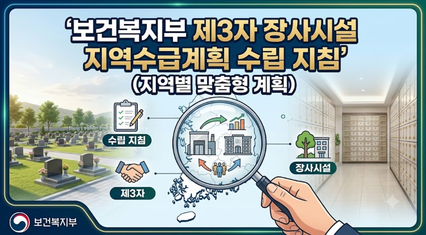 [행정지침] 보건복지부 제3자 장사시설 지역수급계획 수립 지침 (2023-2027)